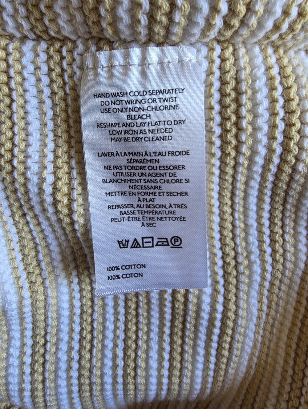 NWT Free People We The Free Asher Pullover Sweater Sand Combo - Picture 6 of 7
